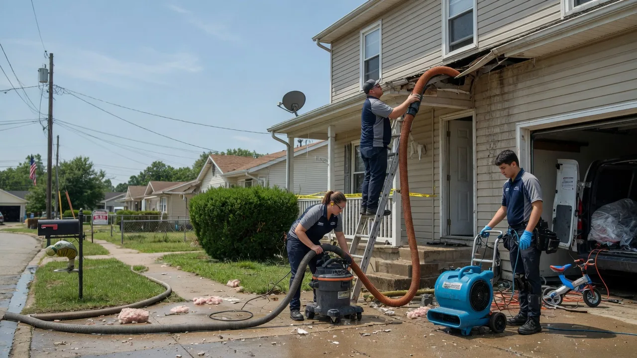 Water Damage Restoration in Bee, VA near me
